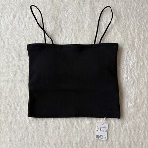 NWT INGNI Spaghetti Strap Black Brami Camisole